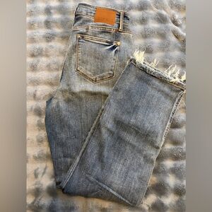 Judy Blue Distressed Dad Fit Jeans